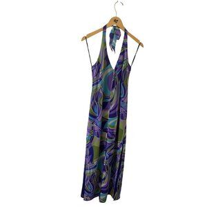 Vintage Helene Blake Women's Retro Multti Color Layered Jumpsuit - 6